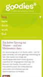 Mobile Screenshot of goodies-berlin.de